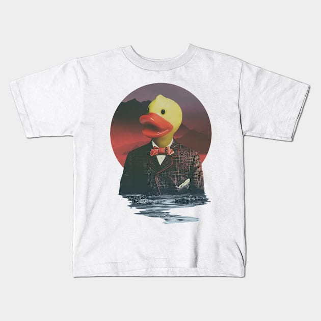 rubber ducky Kids T-Shirt by aligulec